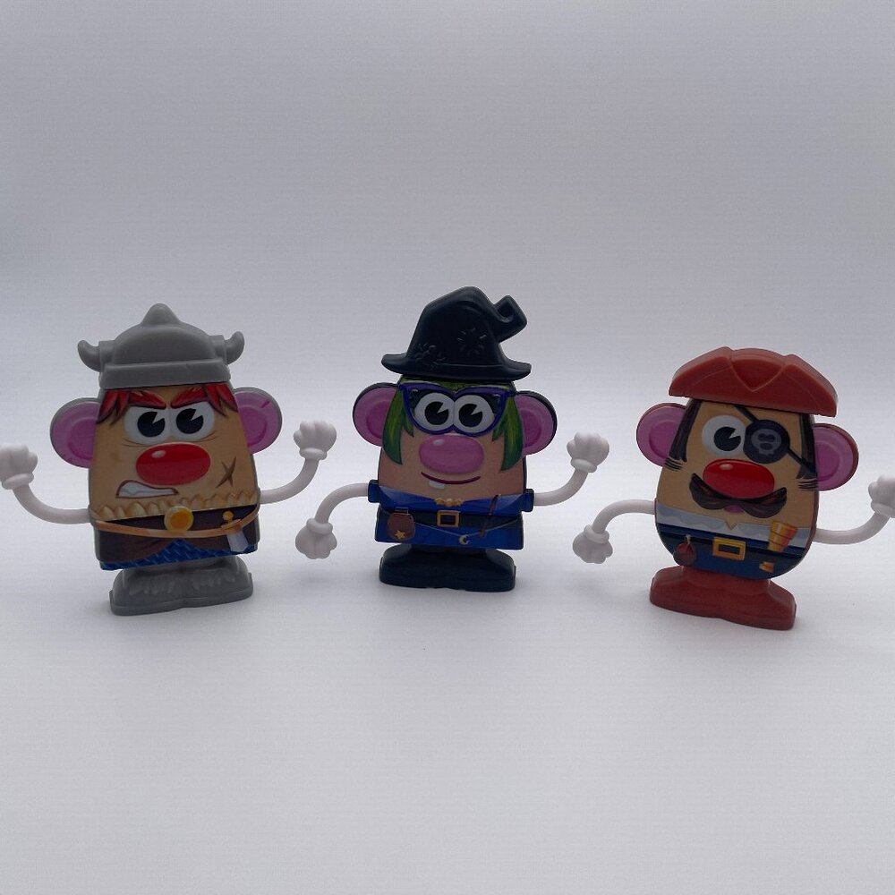 Mr. Potato Head 2025 Wendy's Kids Meal (Lot of 3) (SKU: 434)